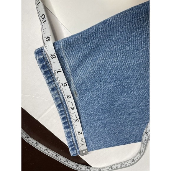 Carhartt Men’s Jeans 44X30, Blue Traditional Fit Denim, B180 STW, Logo - Picture 12 of 13